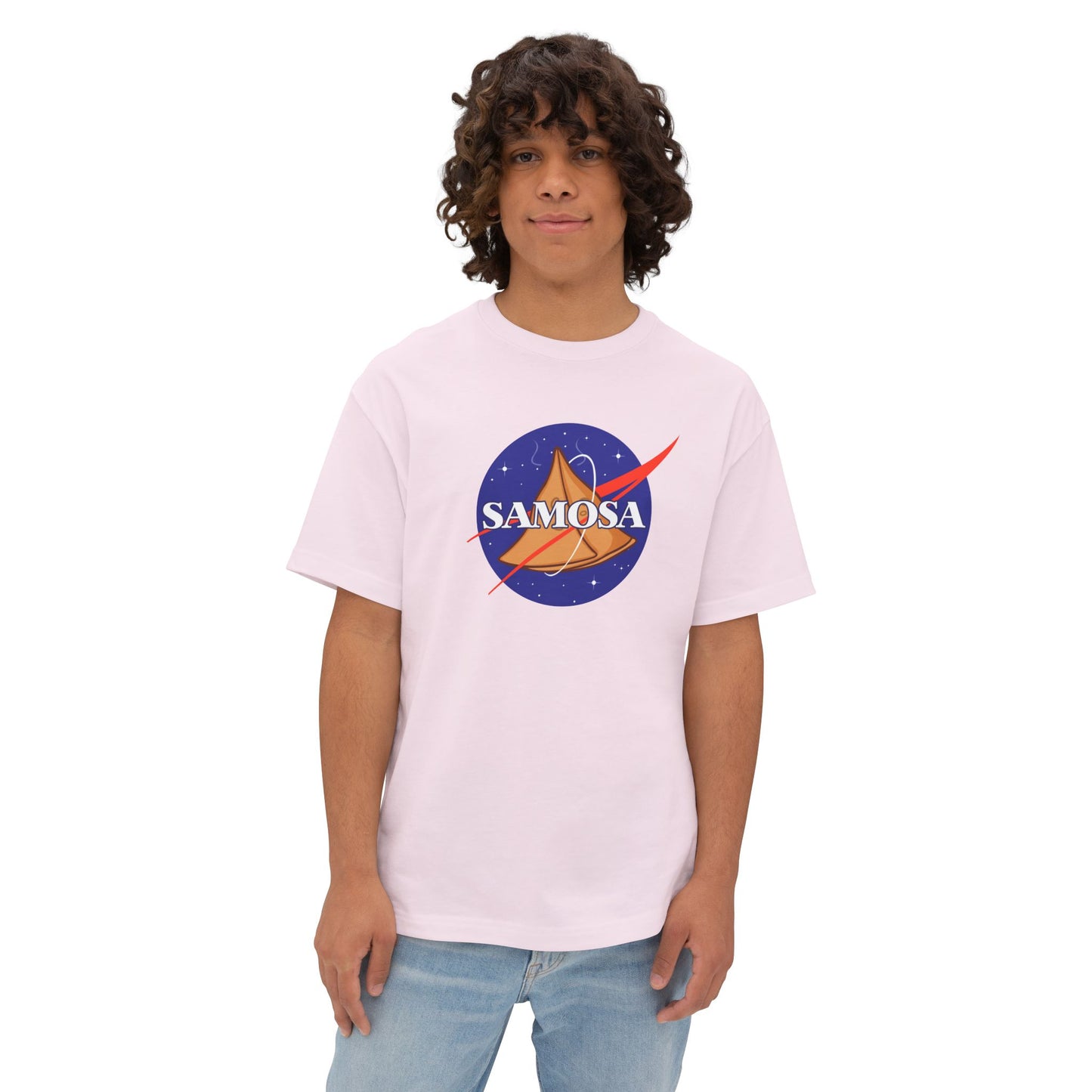 Nasa-Samosa Oversized Tee