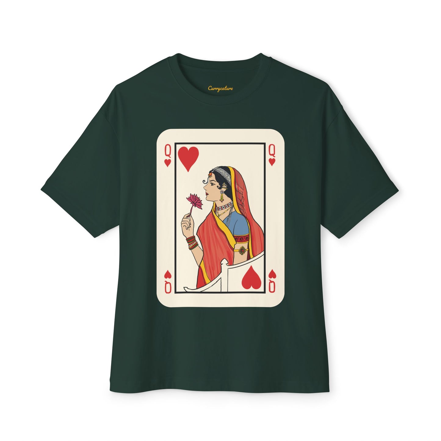Queen of Hearts Oversized Tee