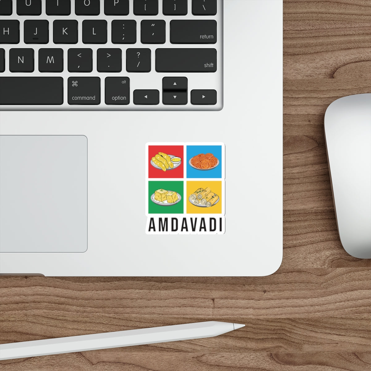 Amdavadi Die-Cut Sticker - Currycature 🇺🇸