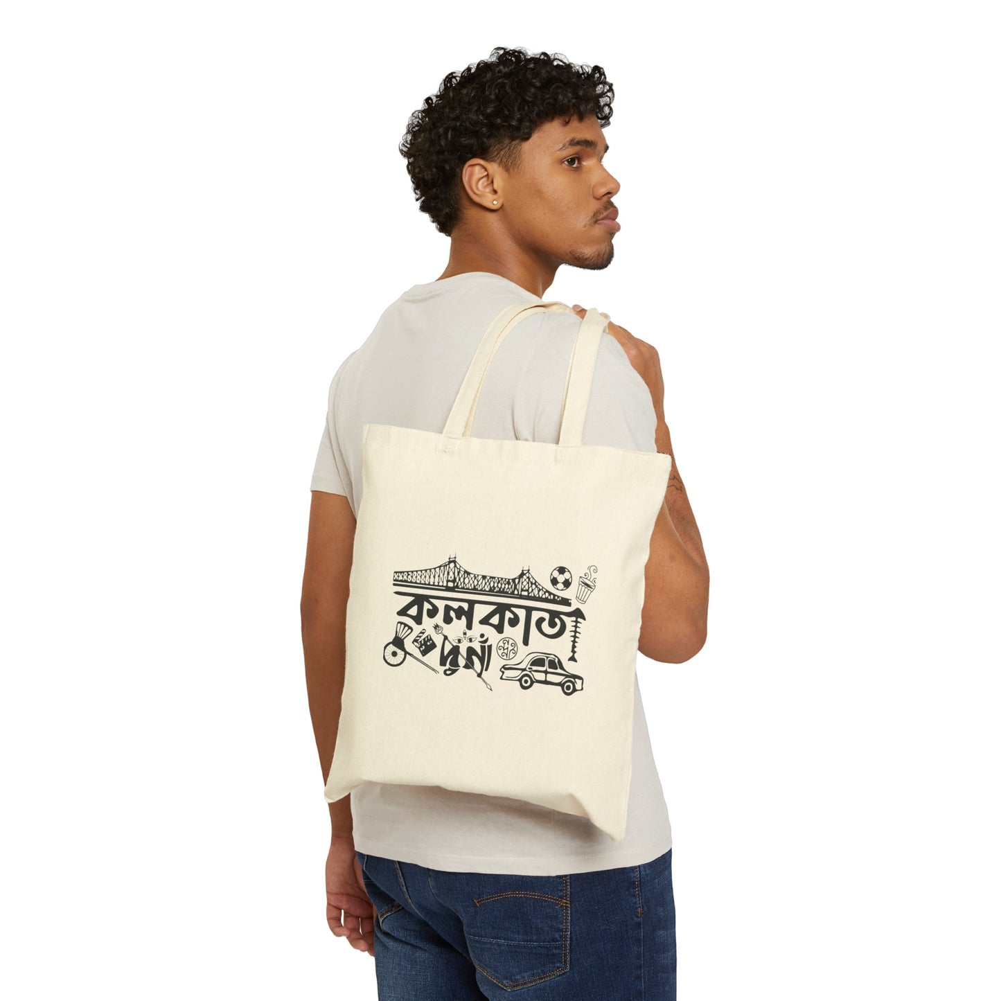 Kolkata Canvas Tote Bag - Currycature 🇺🇸