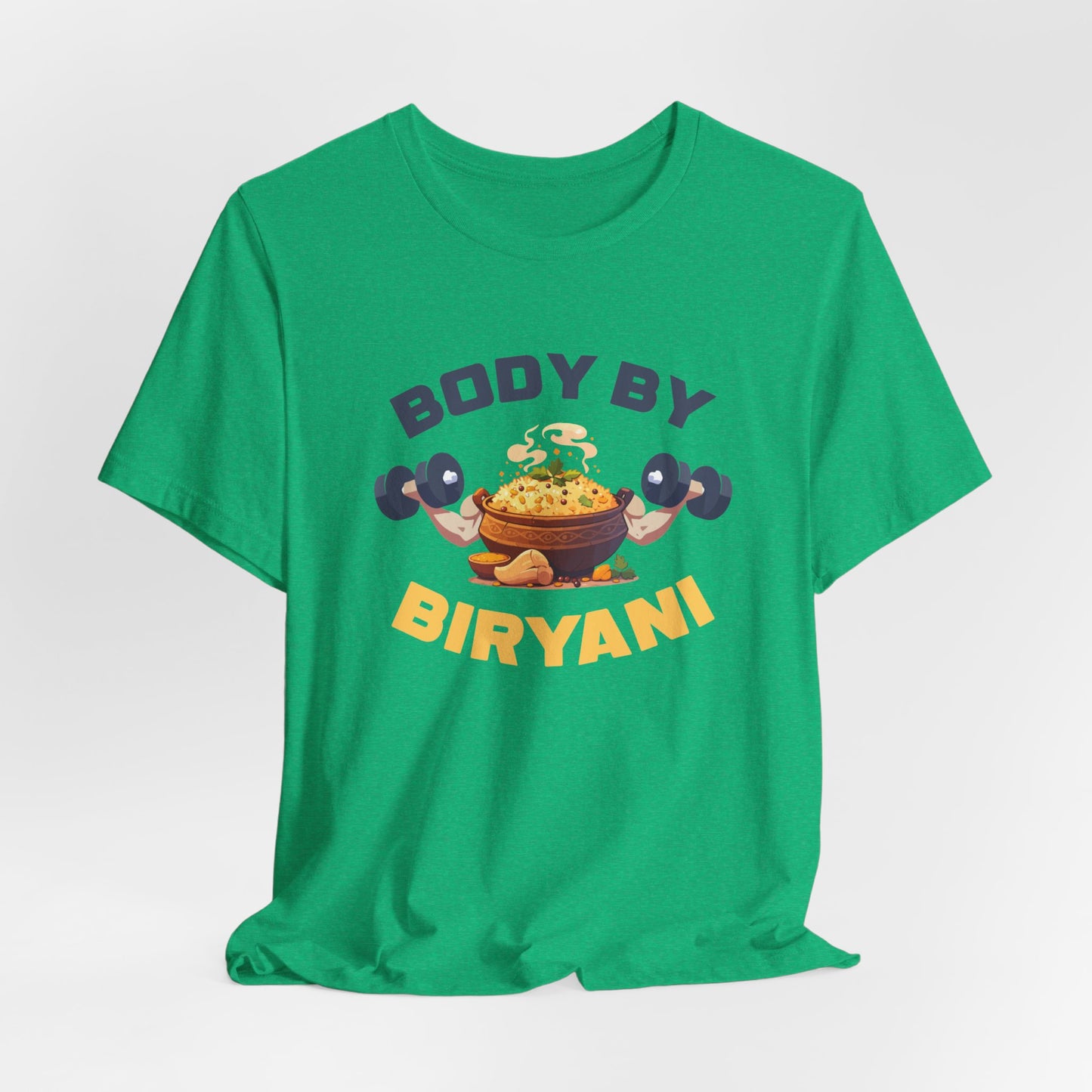 Body By Biryani Graphic Tee - Currycature 🇺🇸