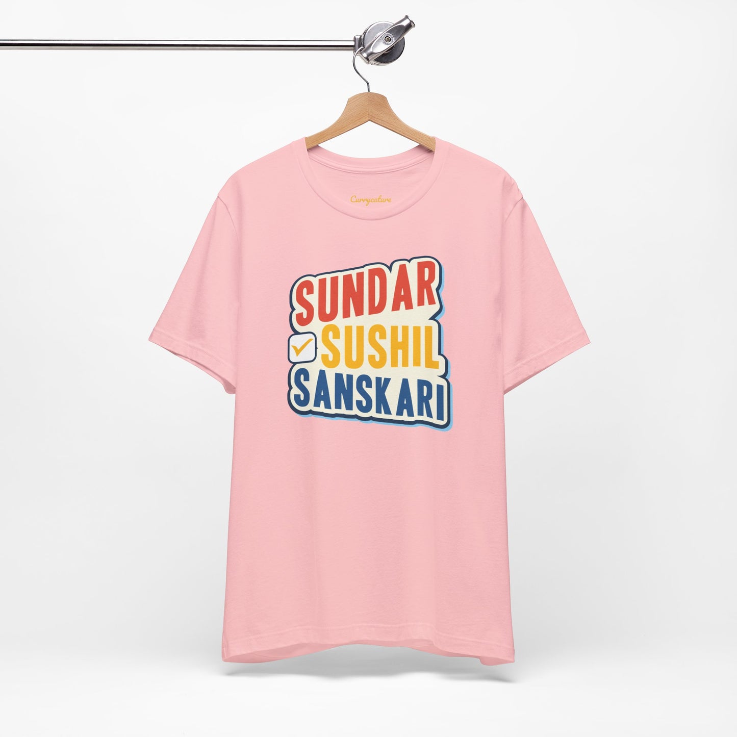 Sundar Sushil Sanskari Graphic T-shirt