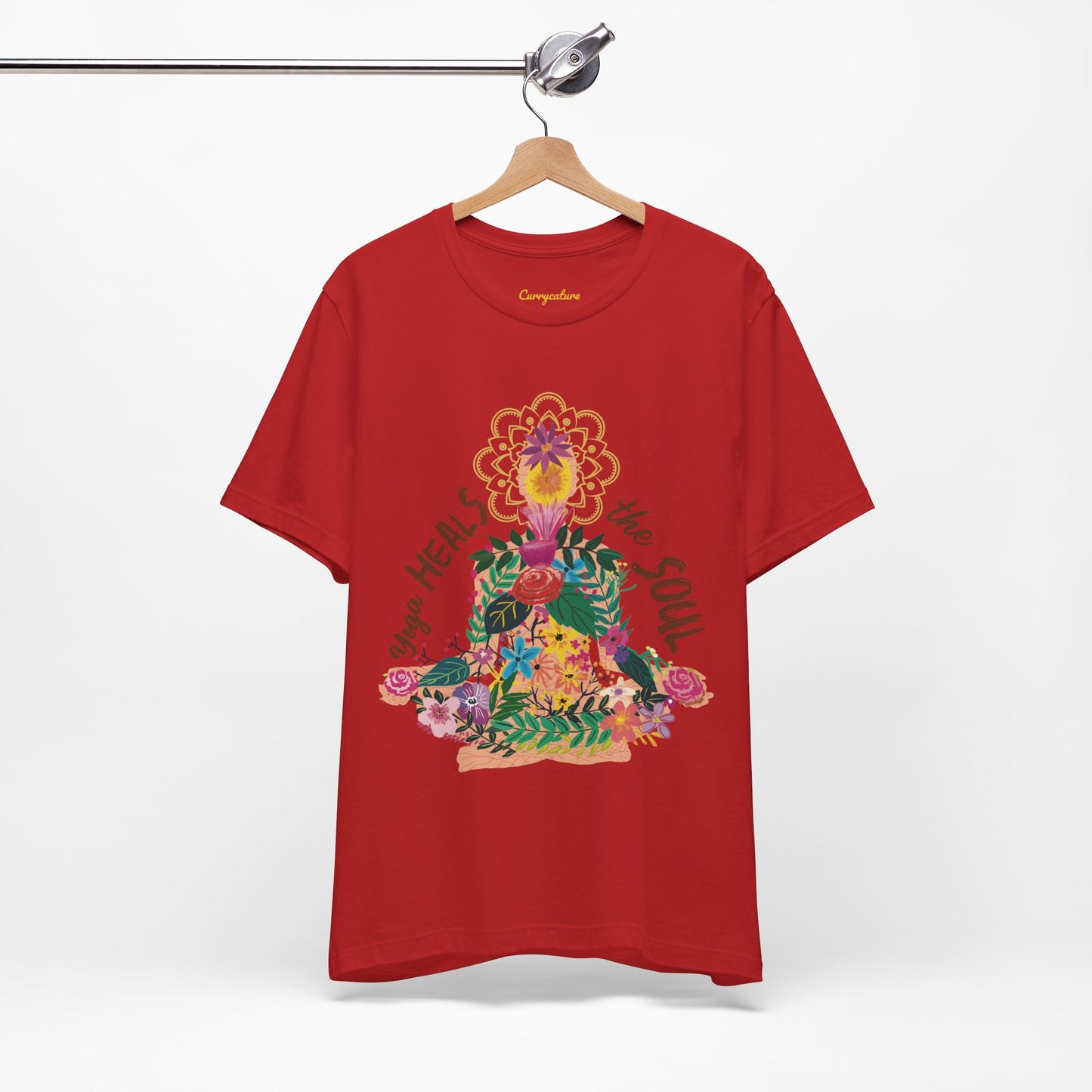 Yoga Heals The Soul Graphic T-shirt