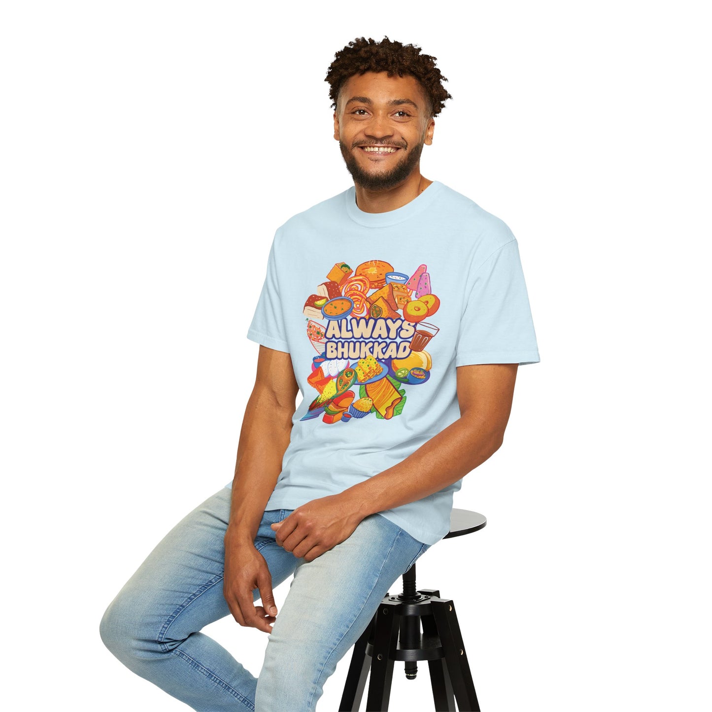 Always Bhukkad unisex graphic tee