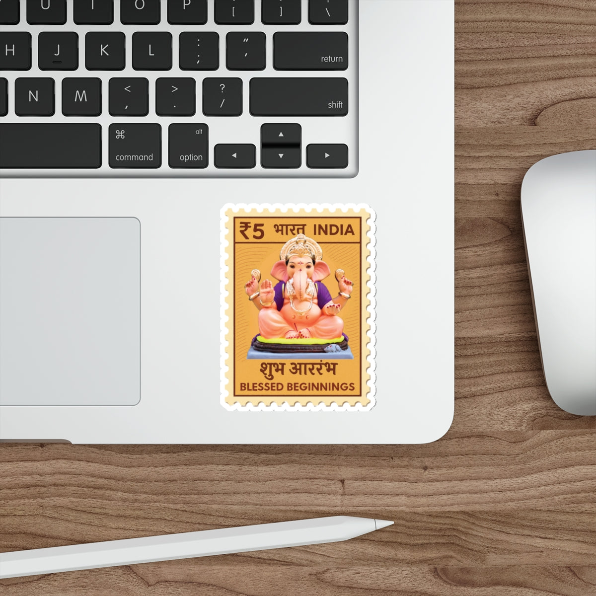 Ganpati Die-Cut Sticker