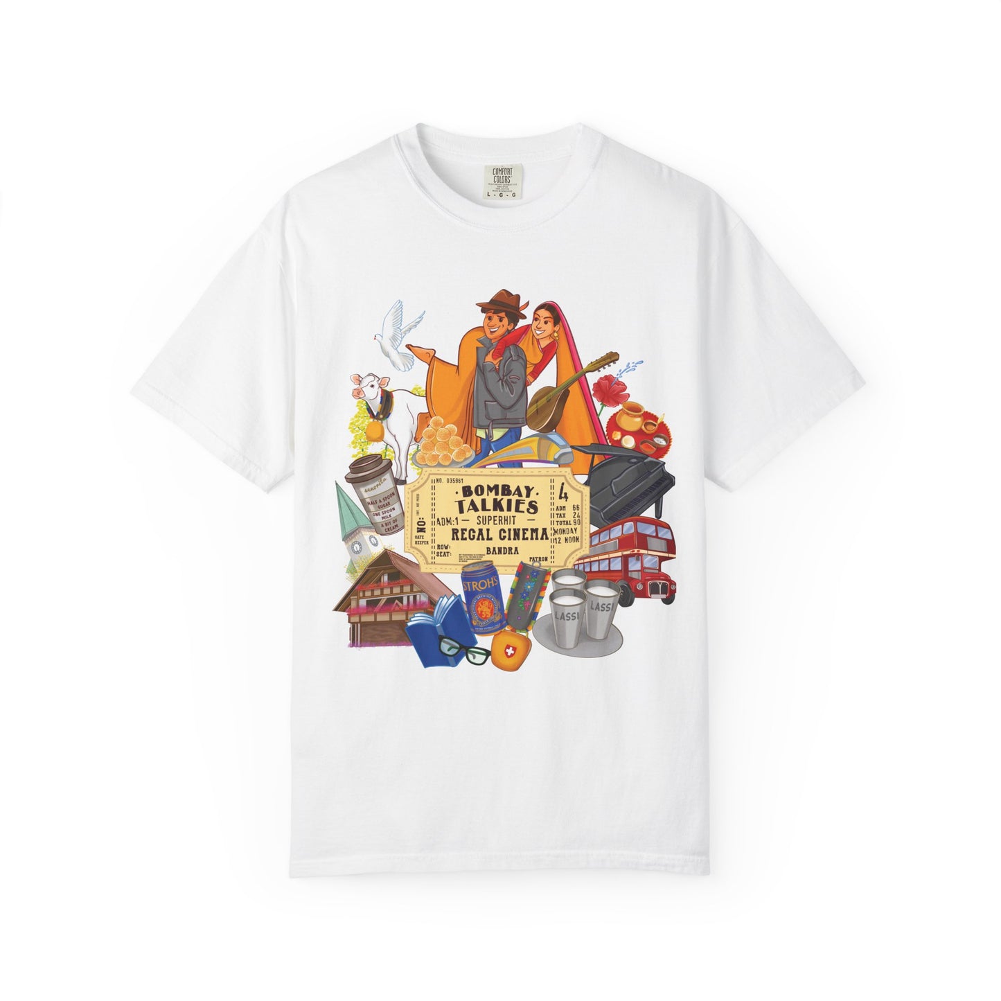 DDLJ graphic tee