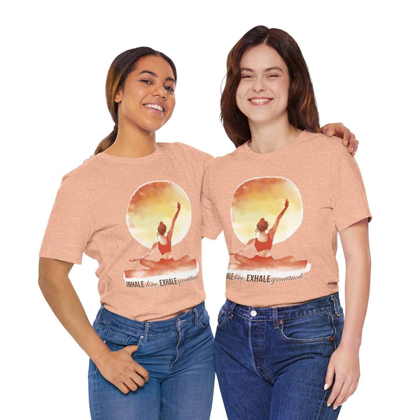 Inhale Love Graphic T-shirt