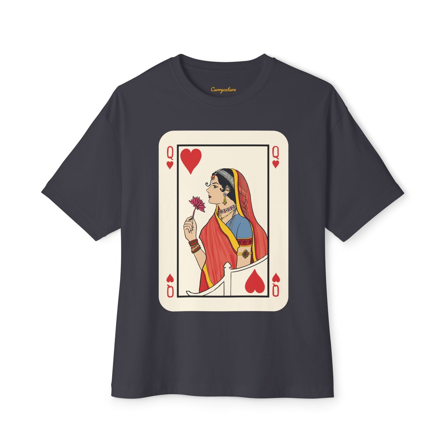 Queen of Hearts Oversized Tee