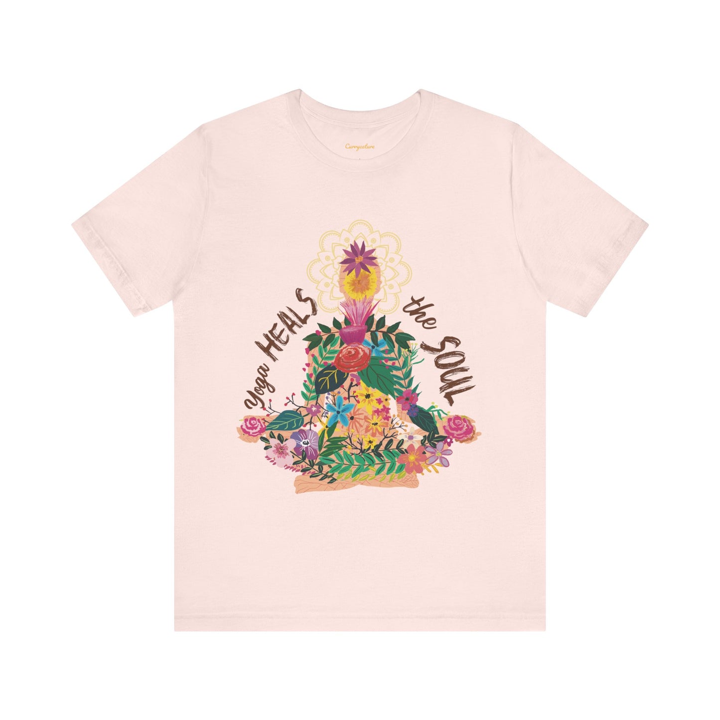 Yoga Heals The Soul Graphic T-shirt