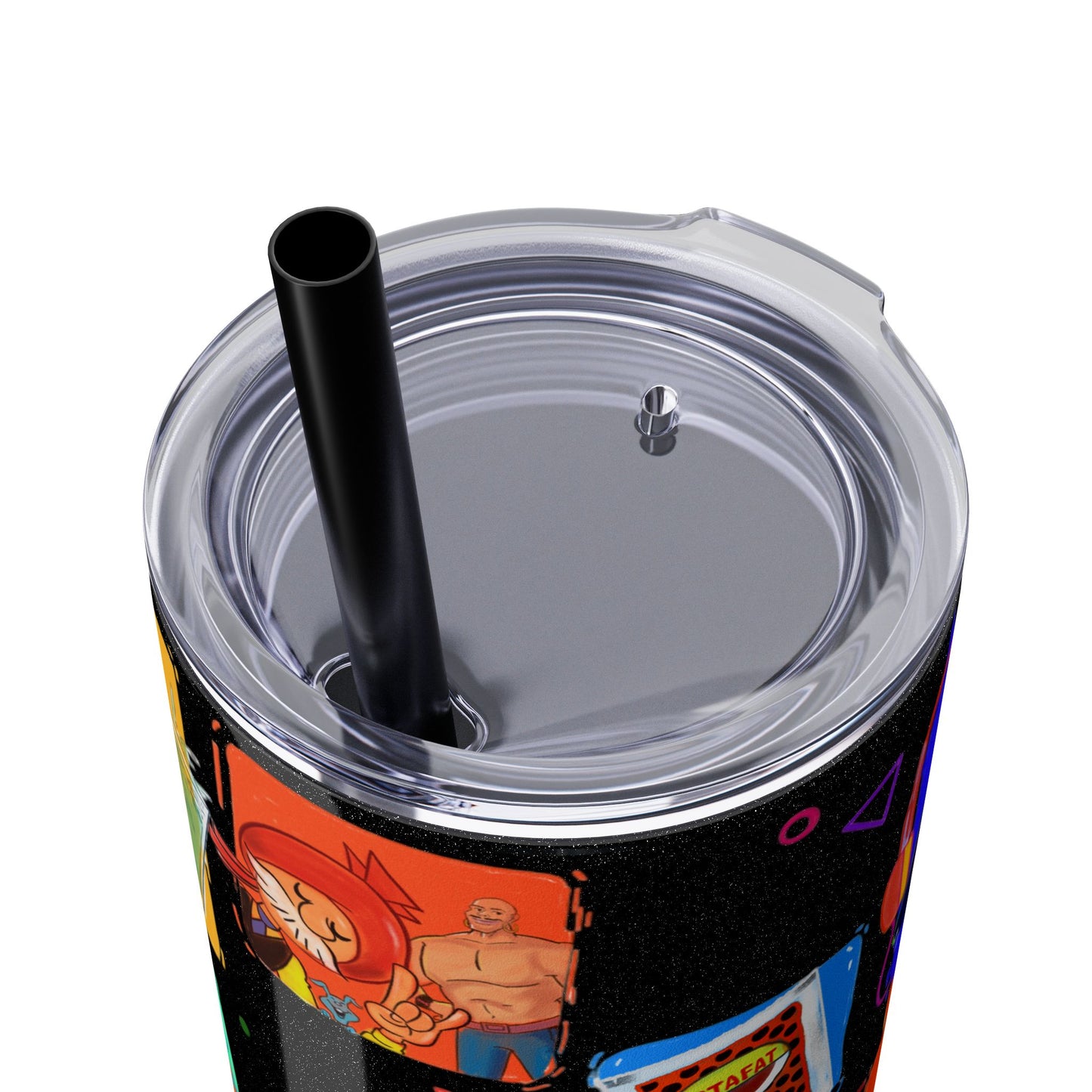 Good old memories Skinny Tumbler with Straw, 20oz