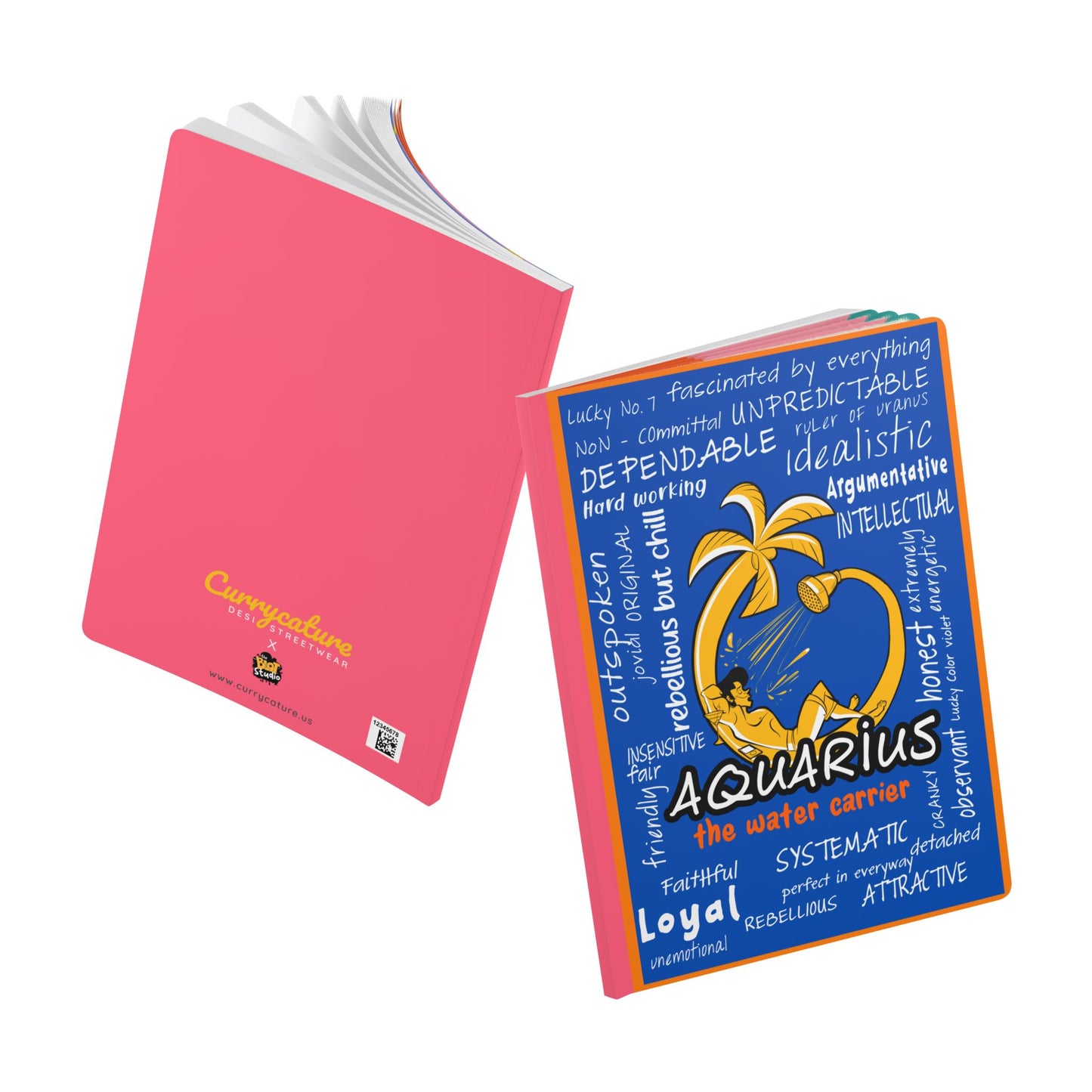 Aquarius Softcover Journal