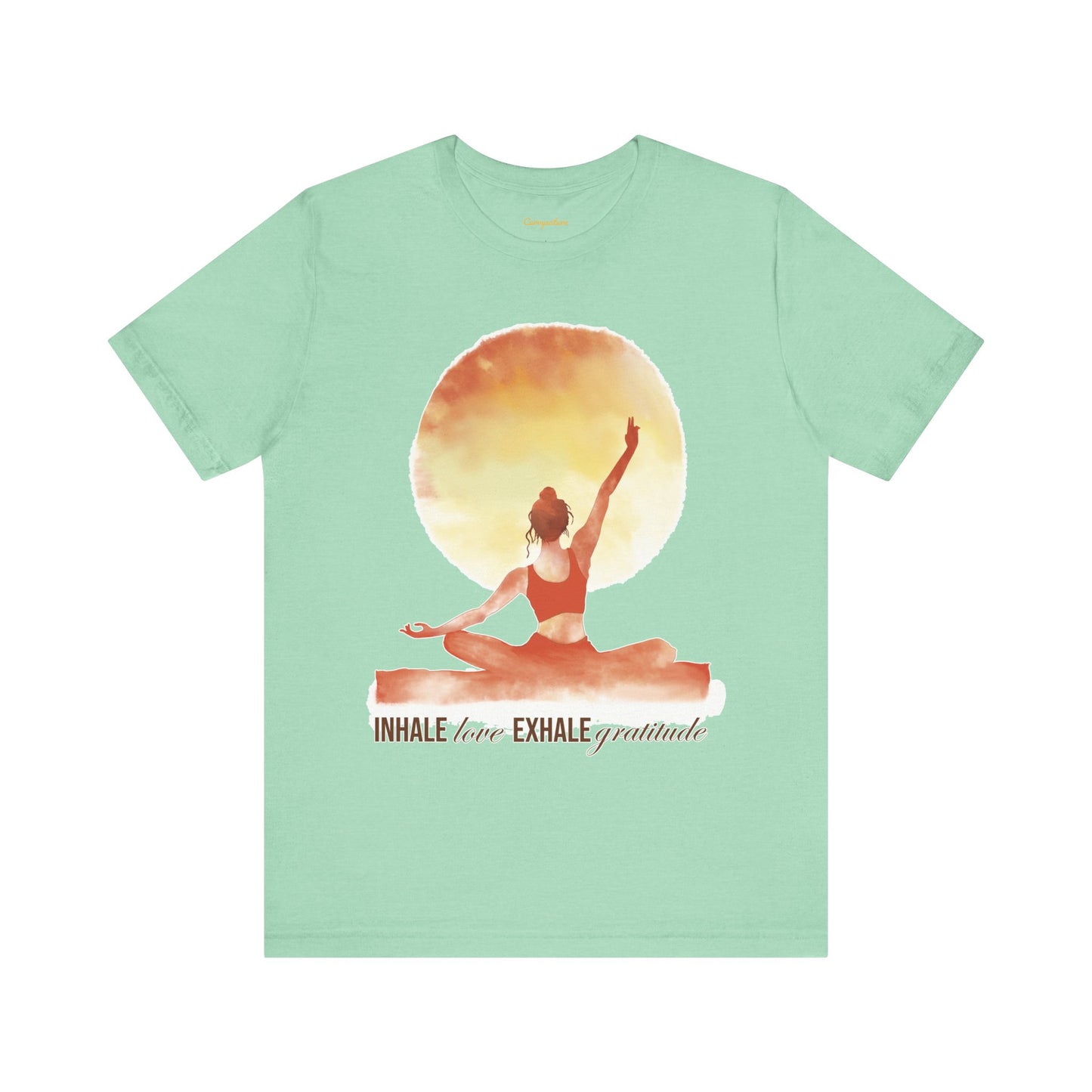 Inhale Love Graphic T-shirt