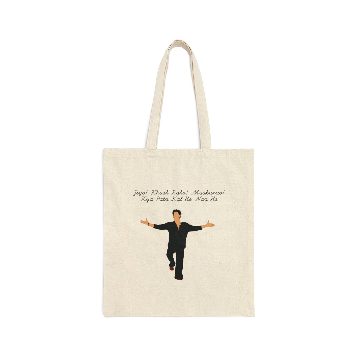 Kal ho na ho Cotton Canvas Tote Bag - Currycature 🇺🇸