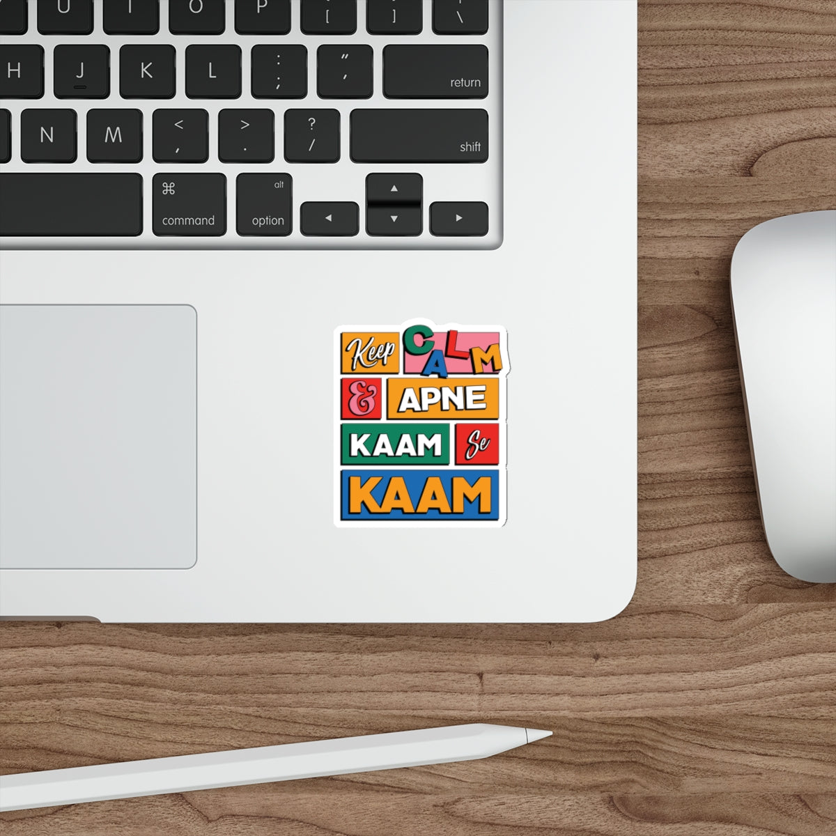 Keep Calm Die-Cut Sticker - Currycature 🇺🇸