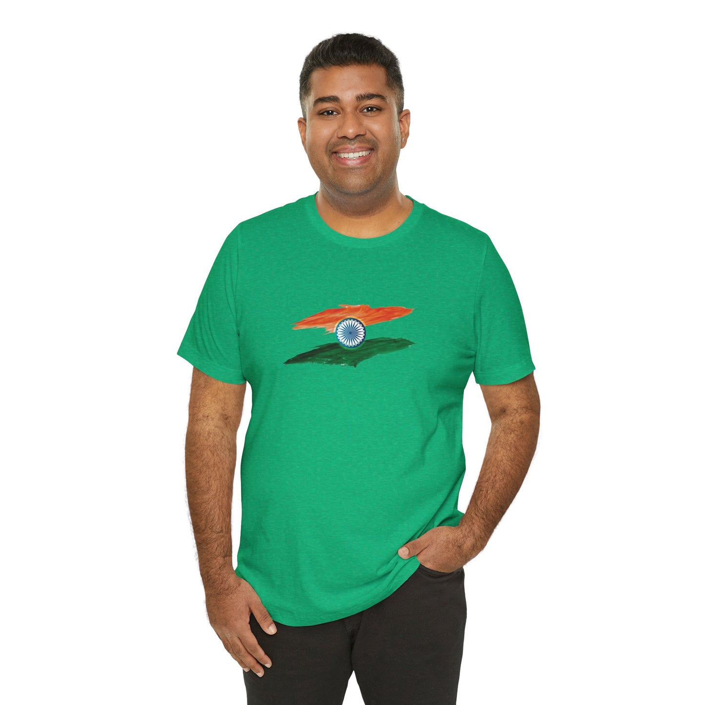 Tricolor Graphic T-shirt