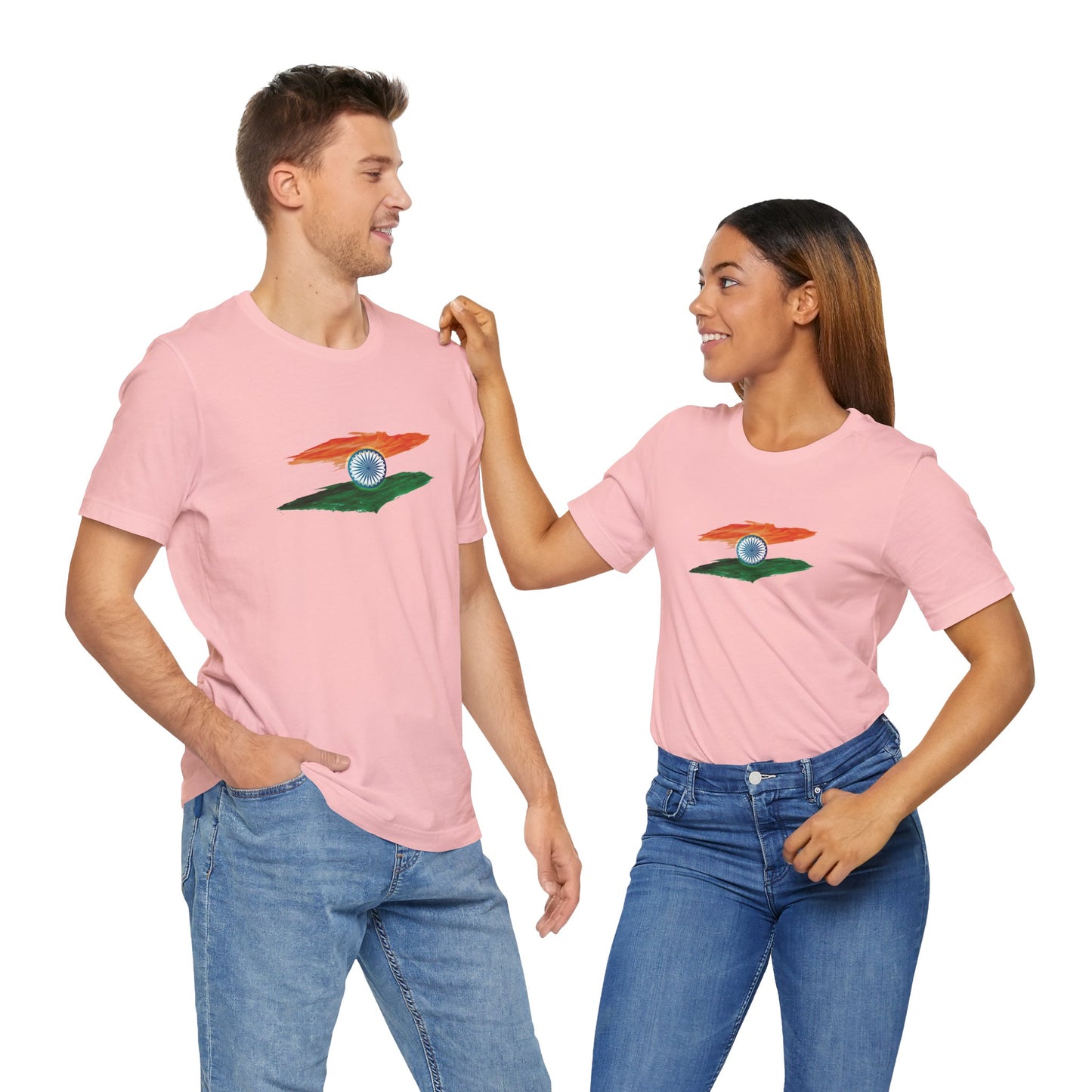 Tricolor Graphic T-shirt