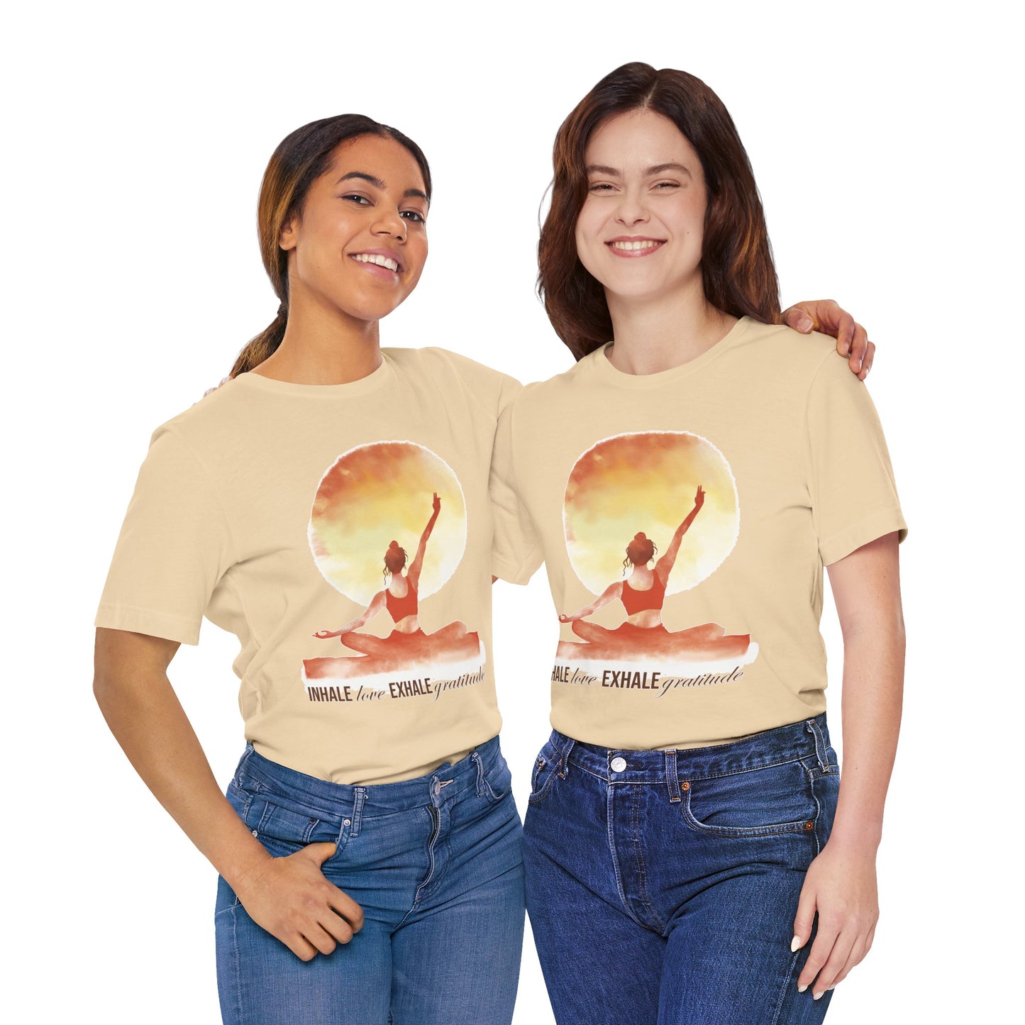 Inhale Love Graphic T-shirt
