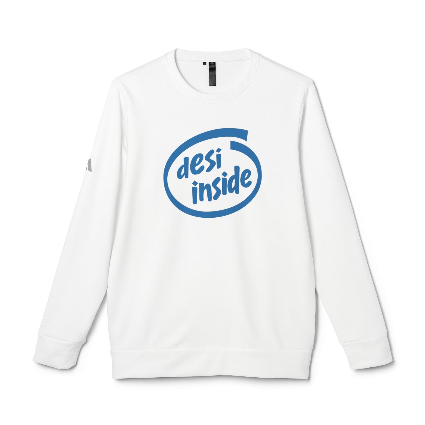 Desi Inside adidas® Unisex Fleece Crewneck Sweatshirt - Currycature 🇺🇸
