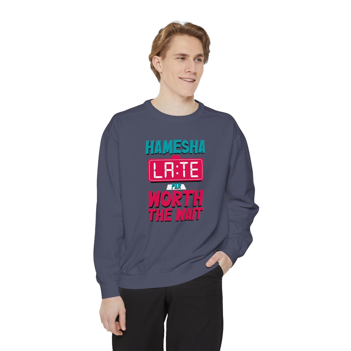 Hamesha Late Garment-Dyed Sweatshirt