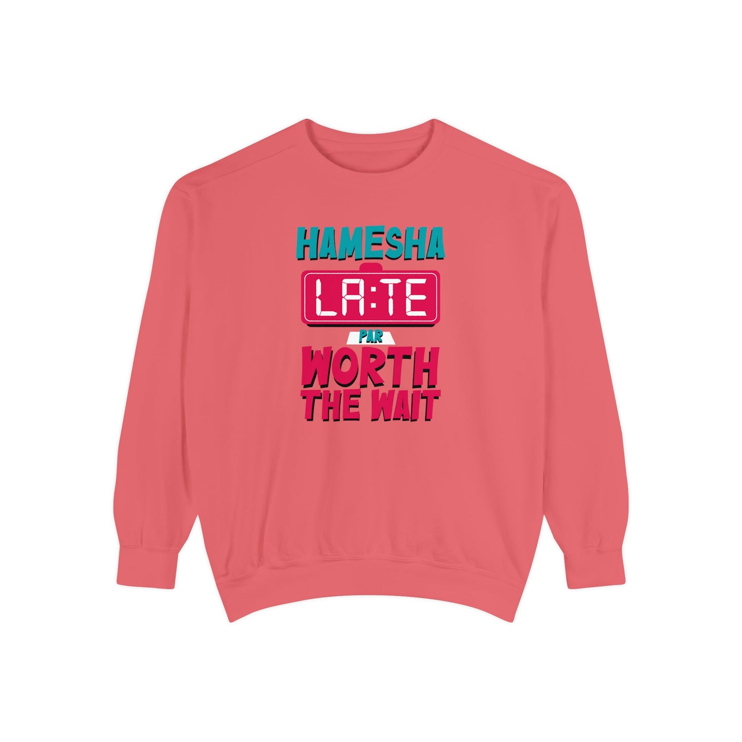 Hamesha Late Garment-Dyed Sweatshirt