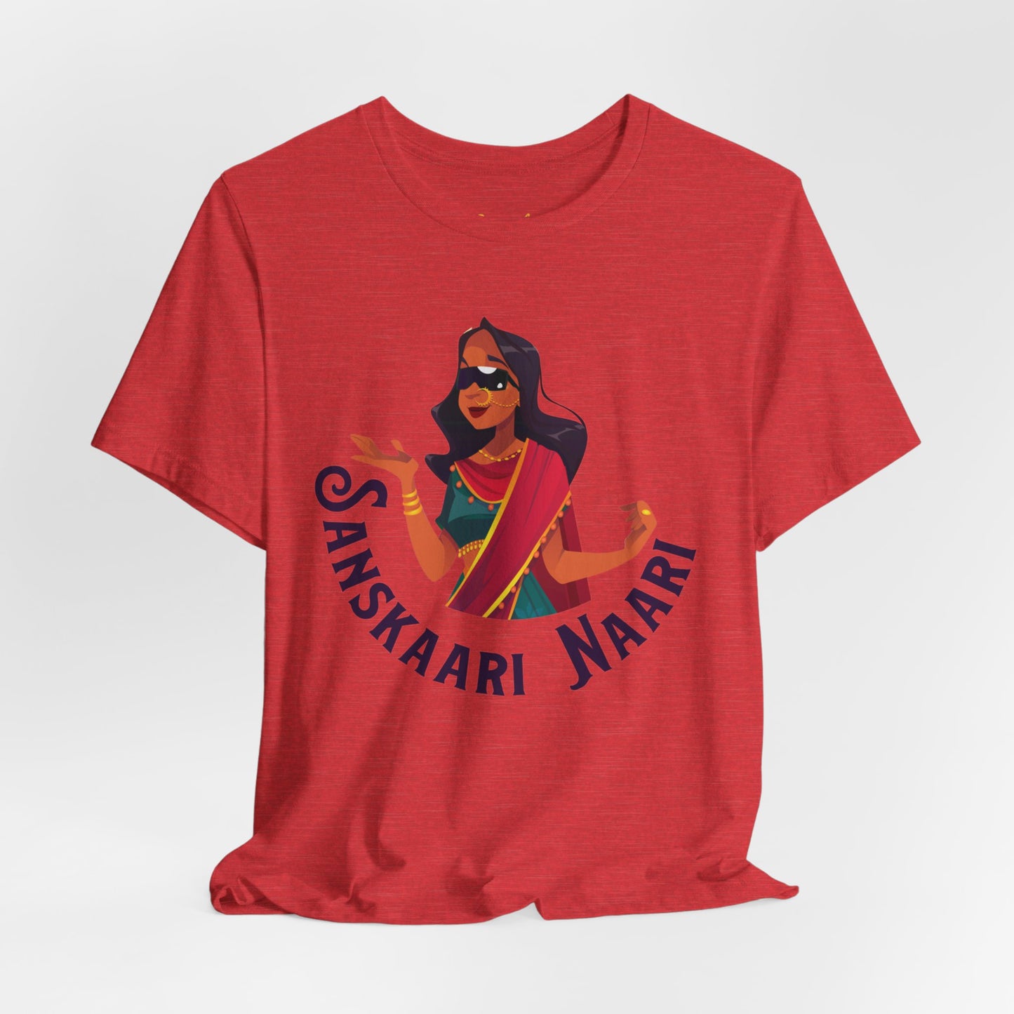 Sanskaari Naari Graphic T-shirt - Currycature 🇺🇸