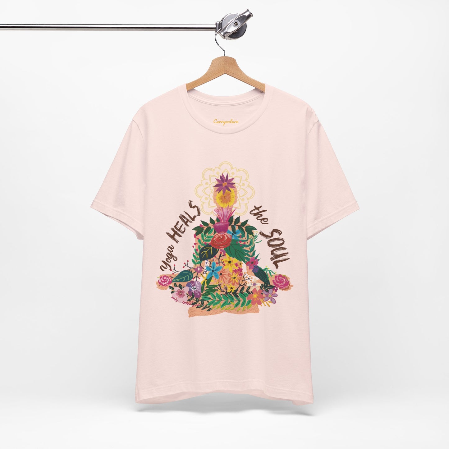 Yoga Heals The Soul Graphic T-shirt