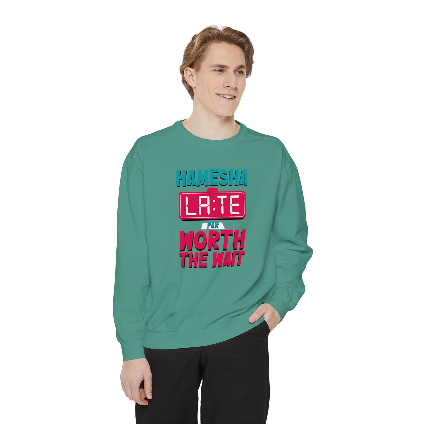 Hamesha Late Garment-Dyed Sweatshirt