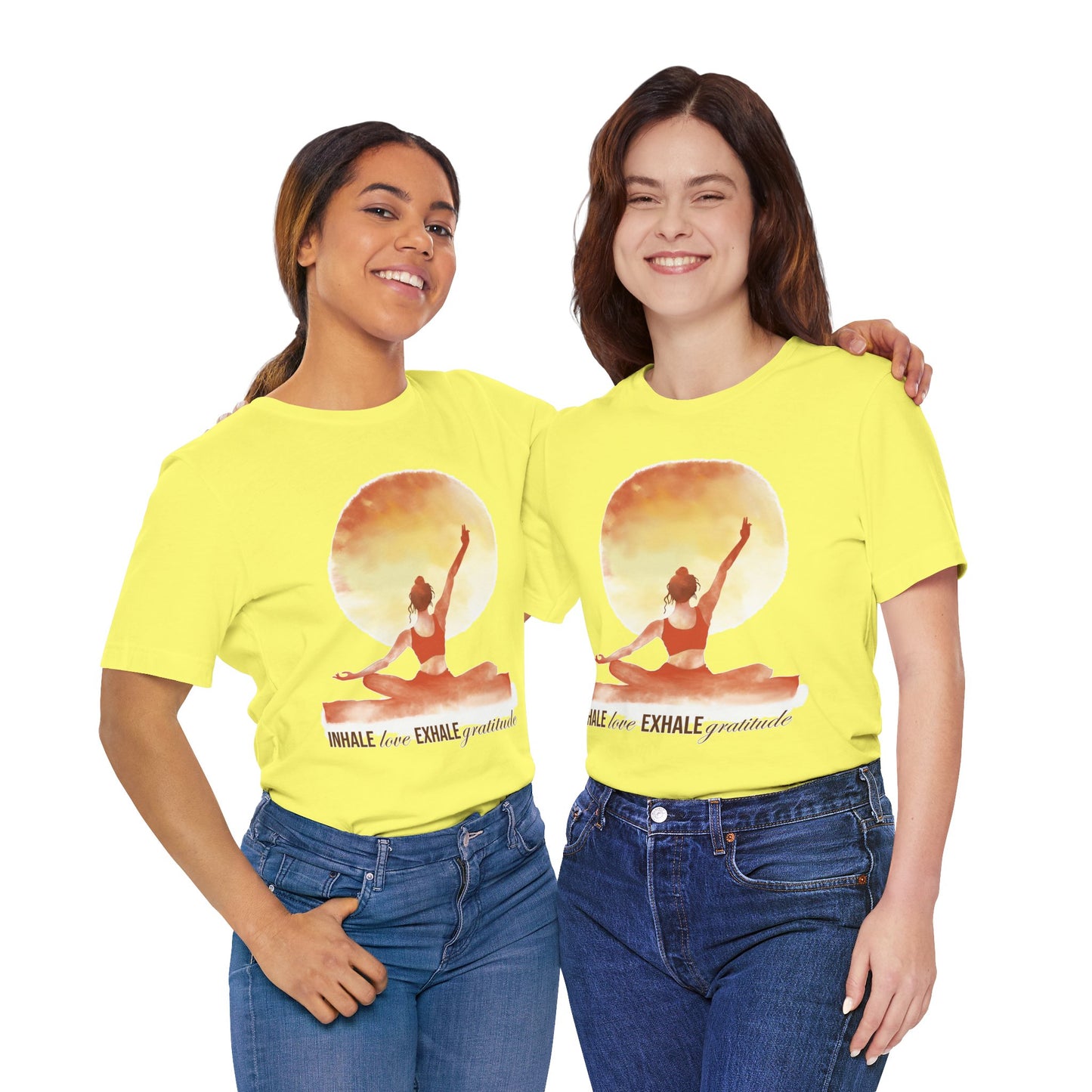 Inhale Love Graphic T-shirt