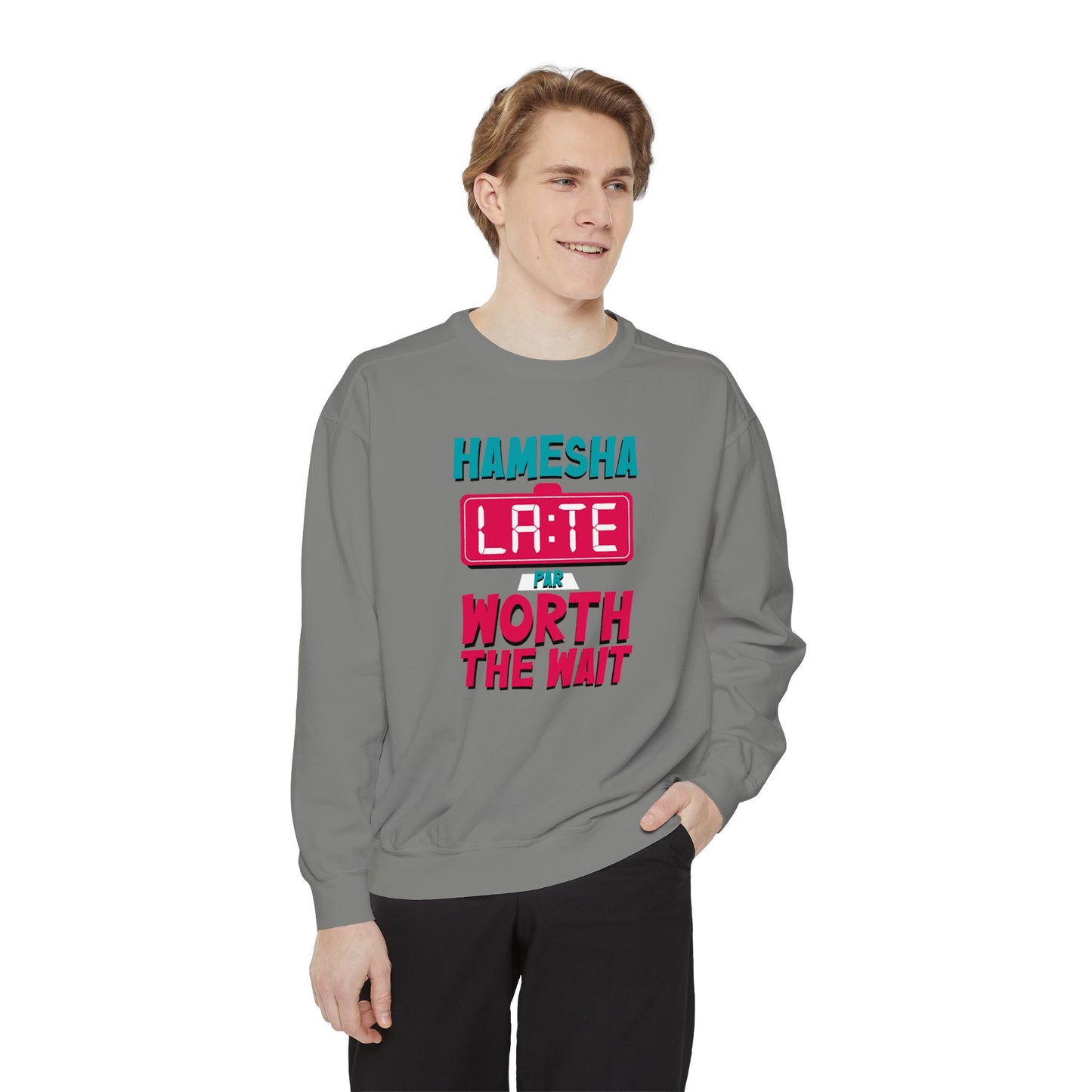 Hamesha Late Garment-Dyed Sweatshirt