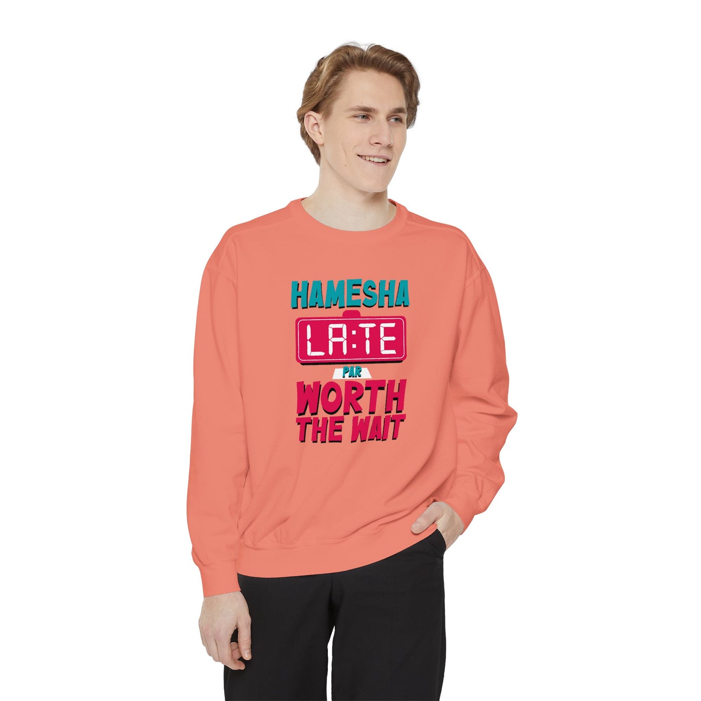 Hamesha Late Garment-Dyed Sweatshirt