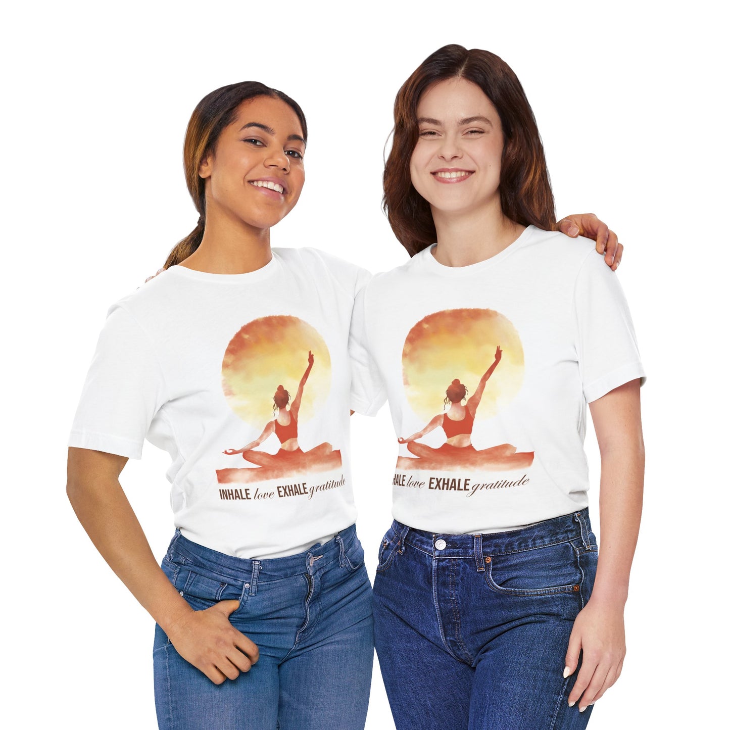 Inhale Love Graphic T-shirt