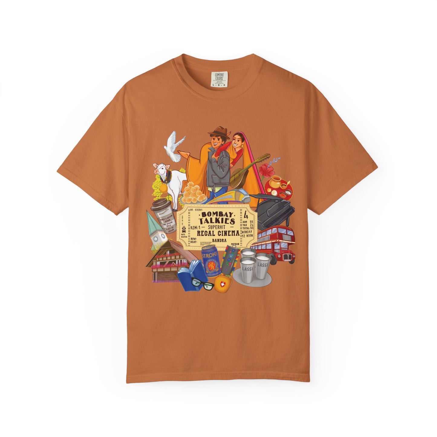 DDLJ graphic tee