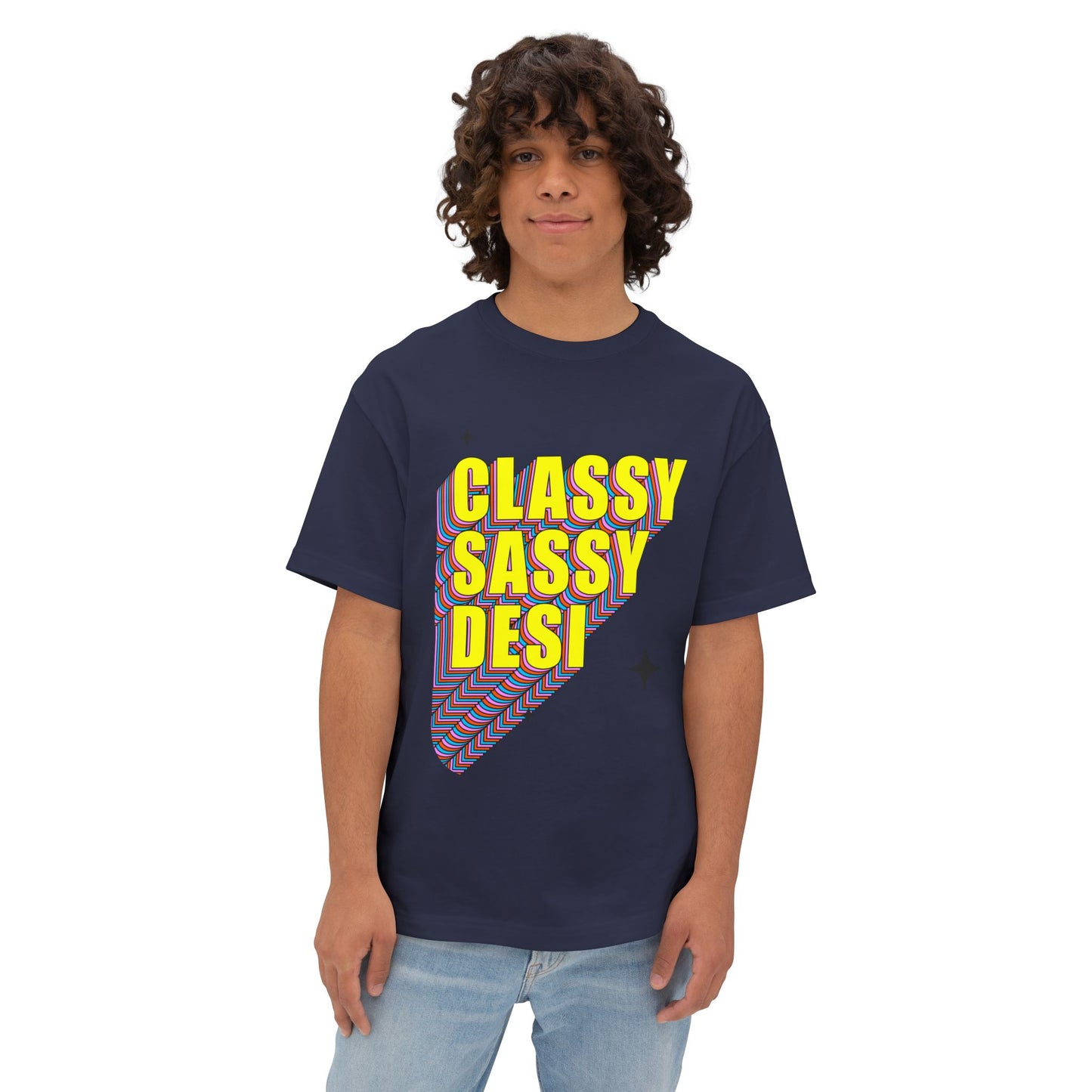 Classy Sassy Desi Oversized Tee