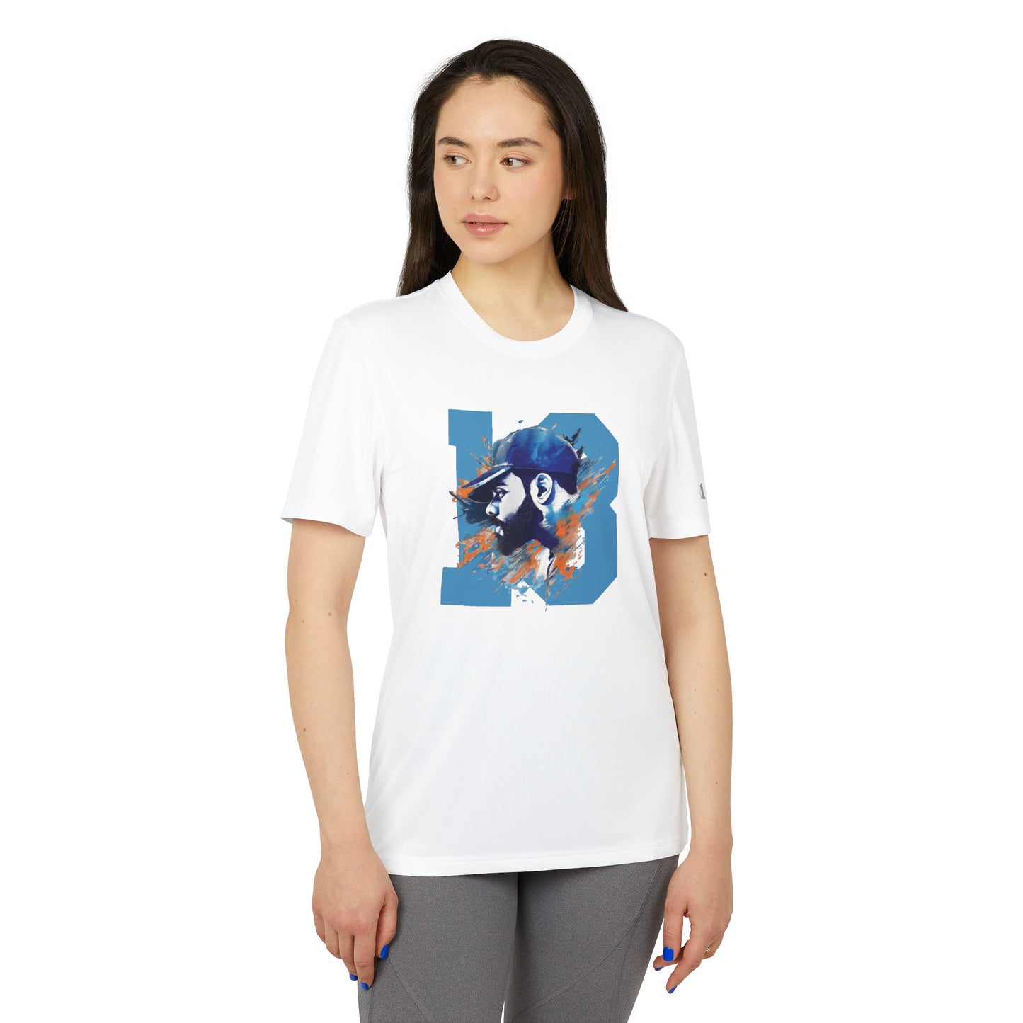 Kohli 18 adidas® Unisex Sport T-shirt - Currycature 🇺🇸