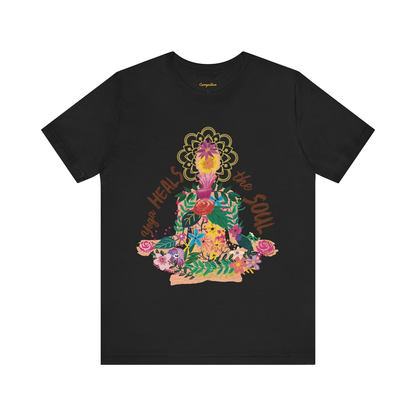 Yoga Heals The Soul Graphic T-shirt