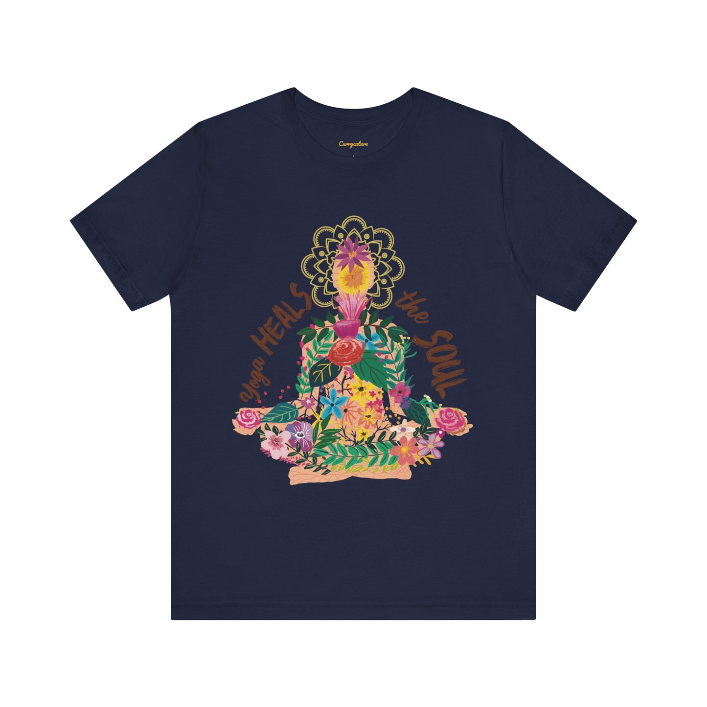 Yoga Heals The Soul Graphic T-shirt