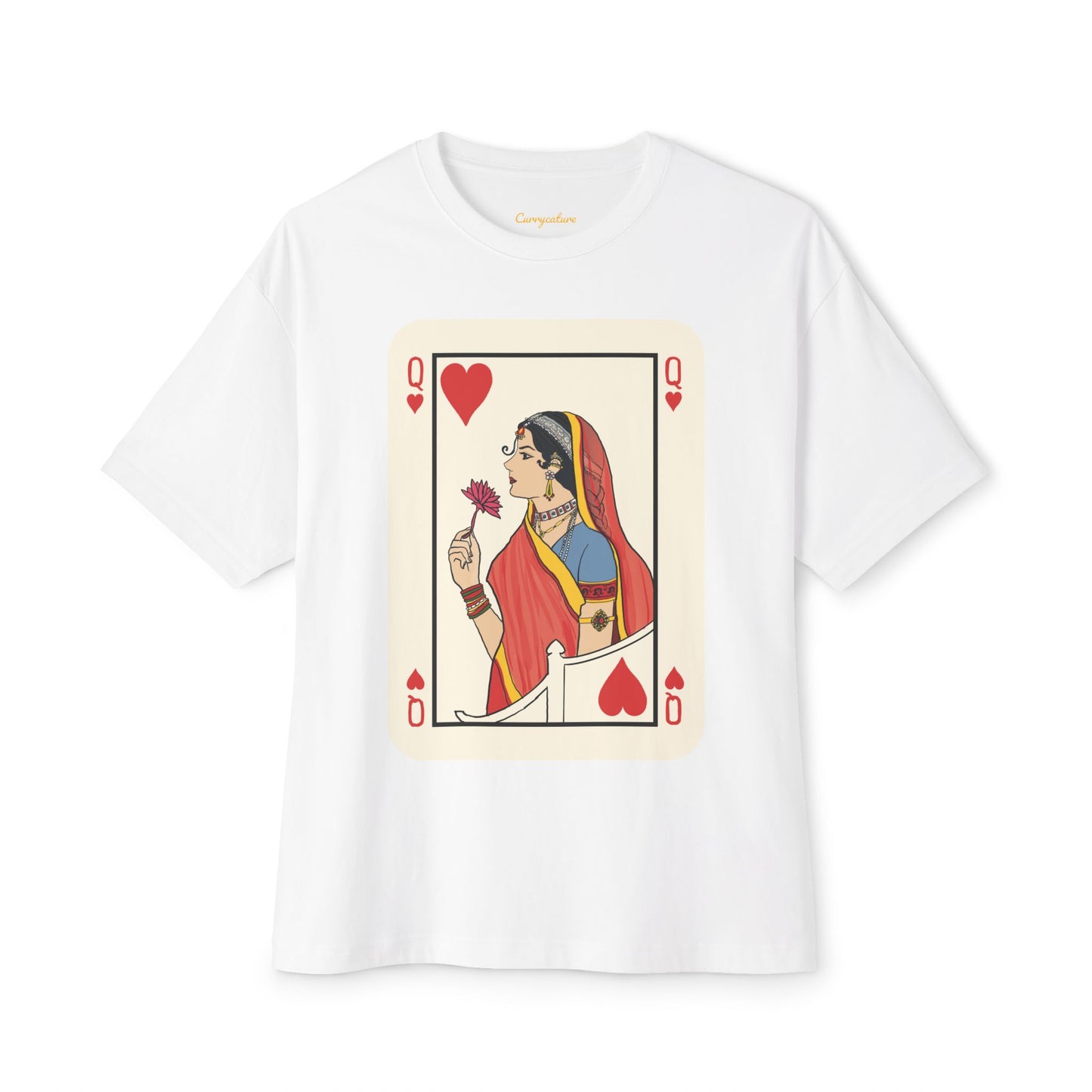 Queen of Hearts Oversized Tee