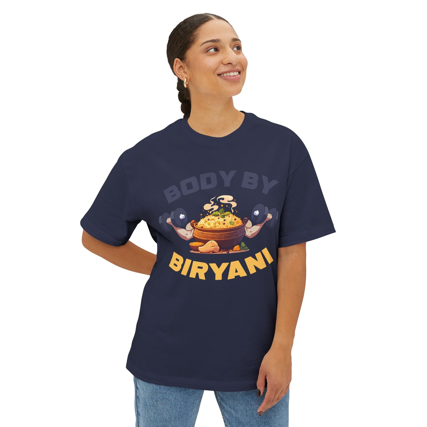 Body by Biryani Oversized Tee