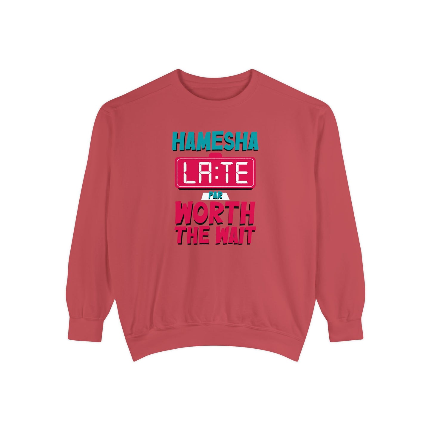 Hamesha Late Garment-Dyed Sweatshirt