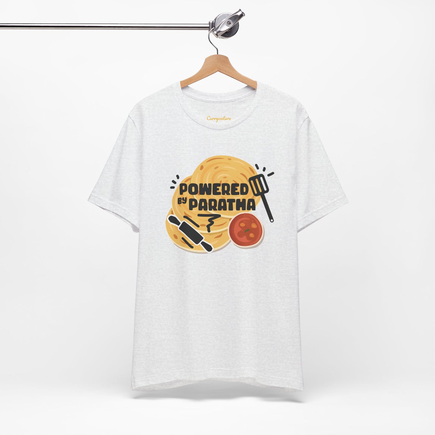 Powered by Paratha Graphic T-shirt