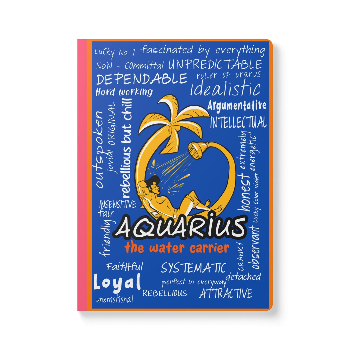 Aquarius Softcover Journal