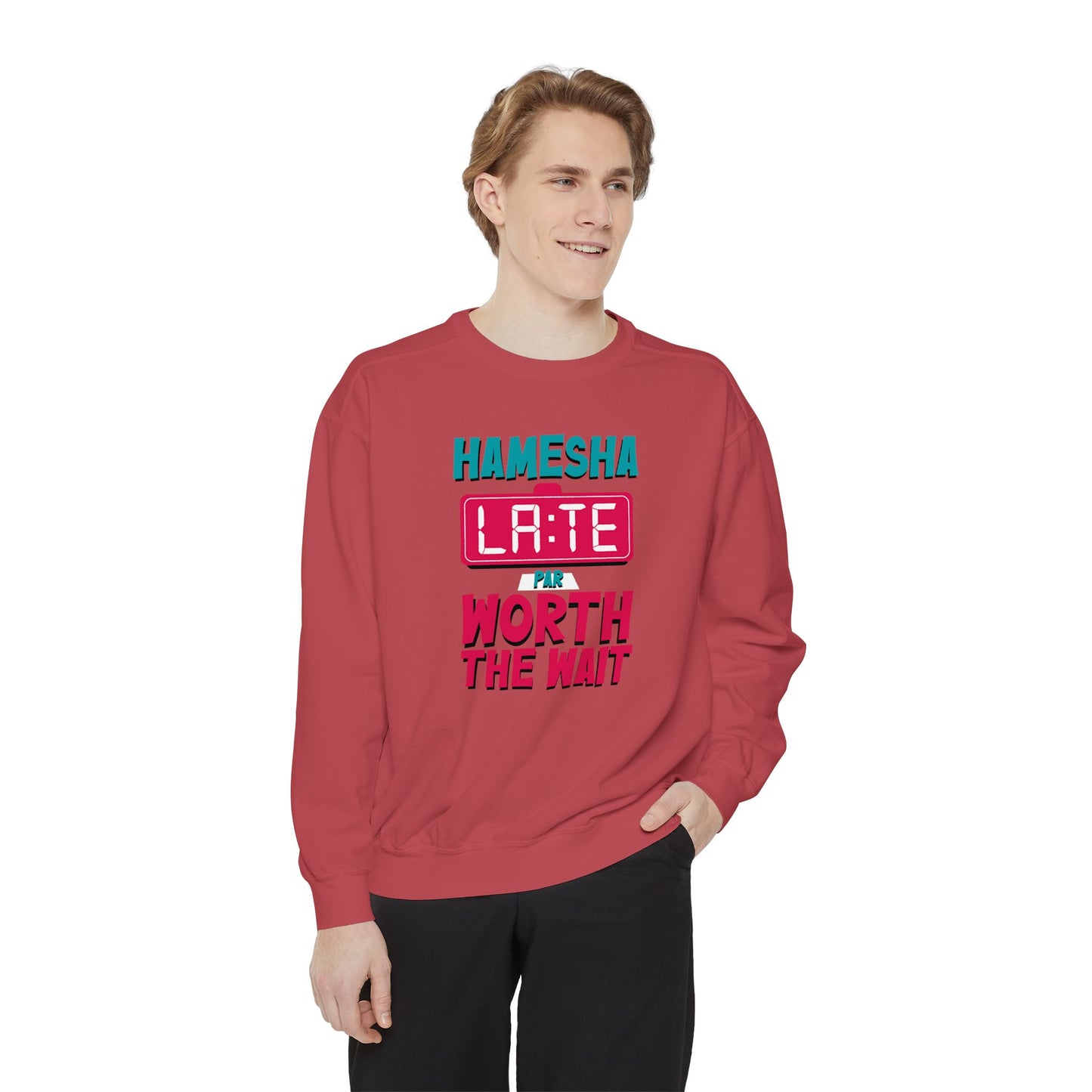 Hamesha Late Garment-Dyed Sweatshirt