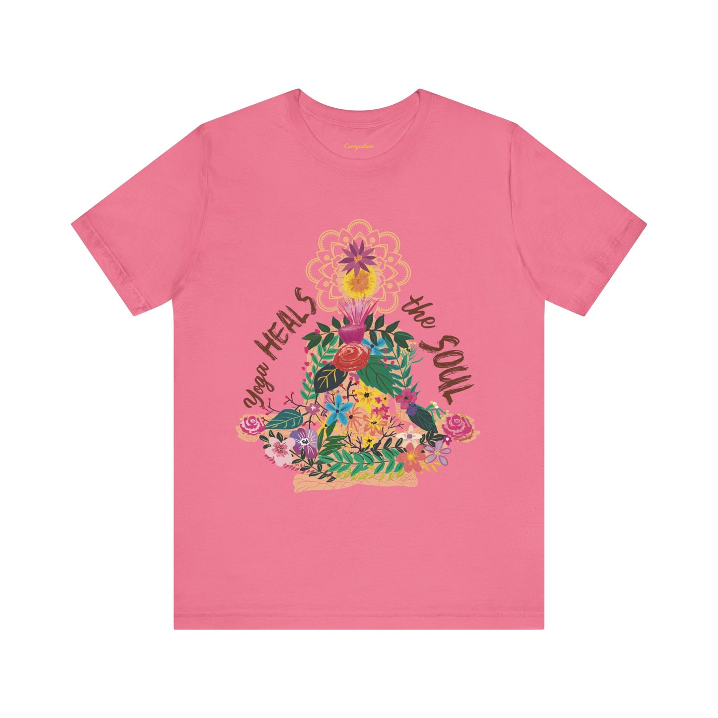 Yoga Heals The Soul Graphic T-shirt
