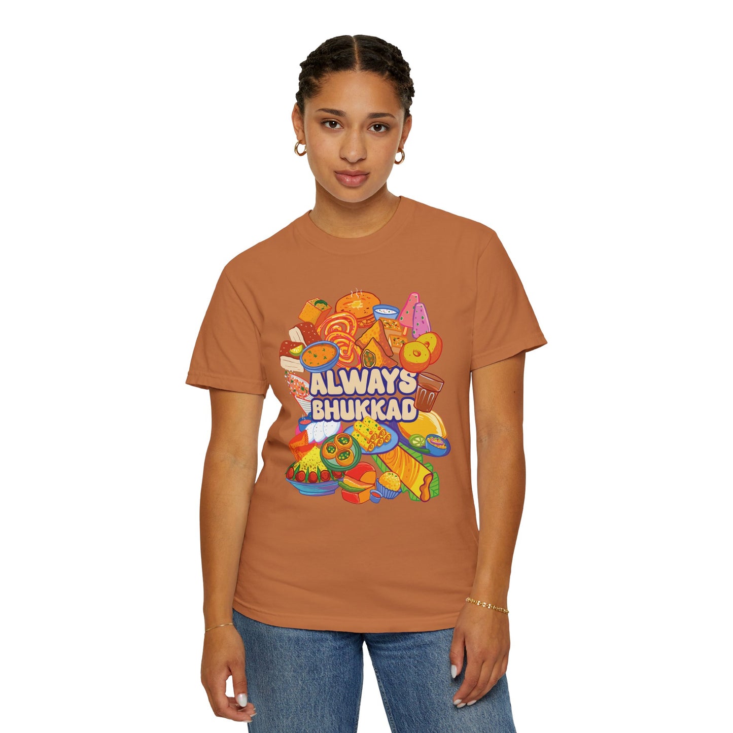 Always Bhukkad unisex graphic tee