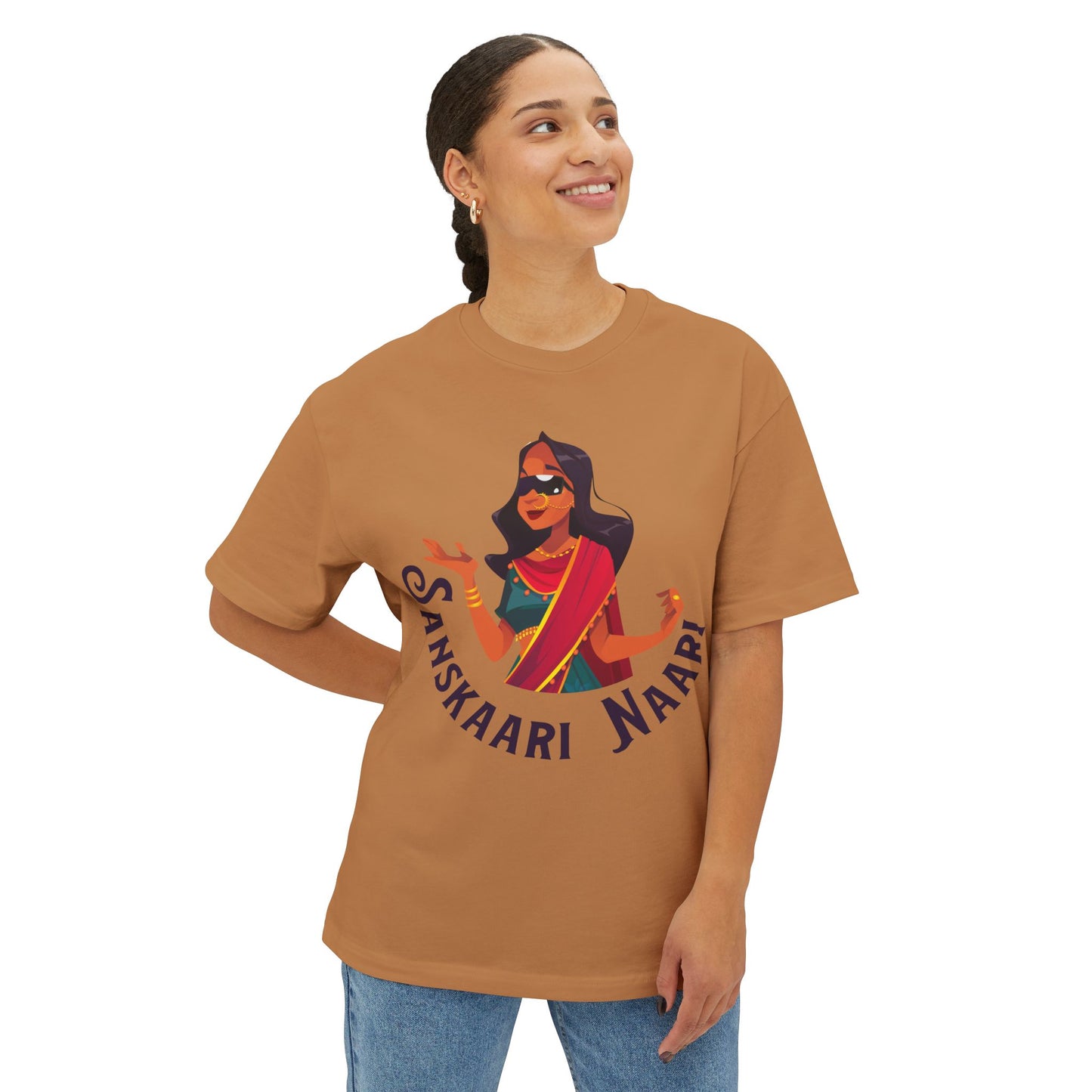 Sanskaari Naari Oversized Tee