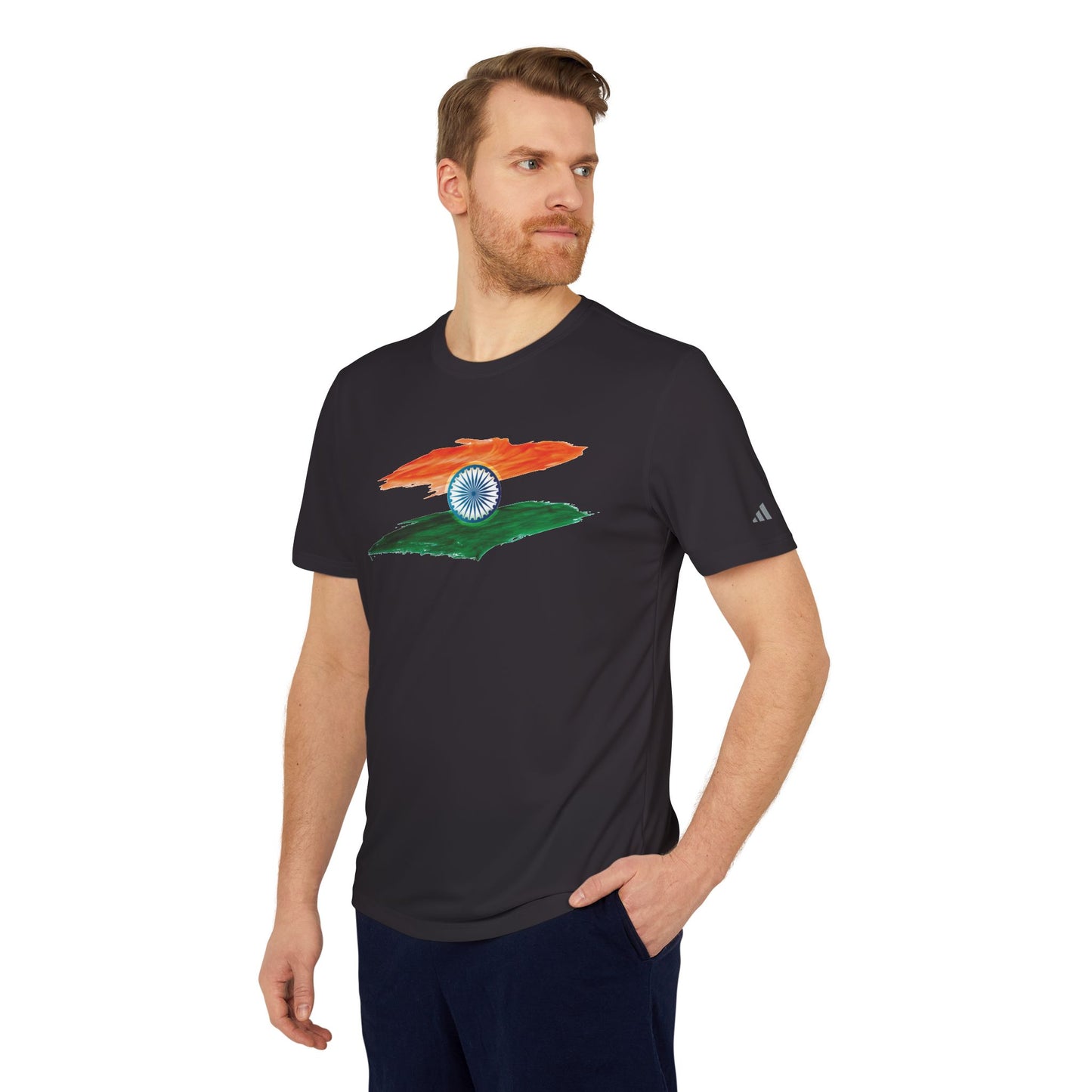 India adidas® Unisex Sport T-shirt - Currycature 🇺🇸