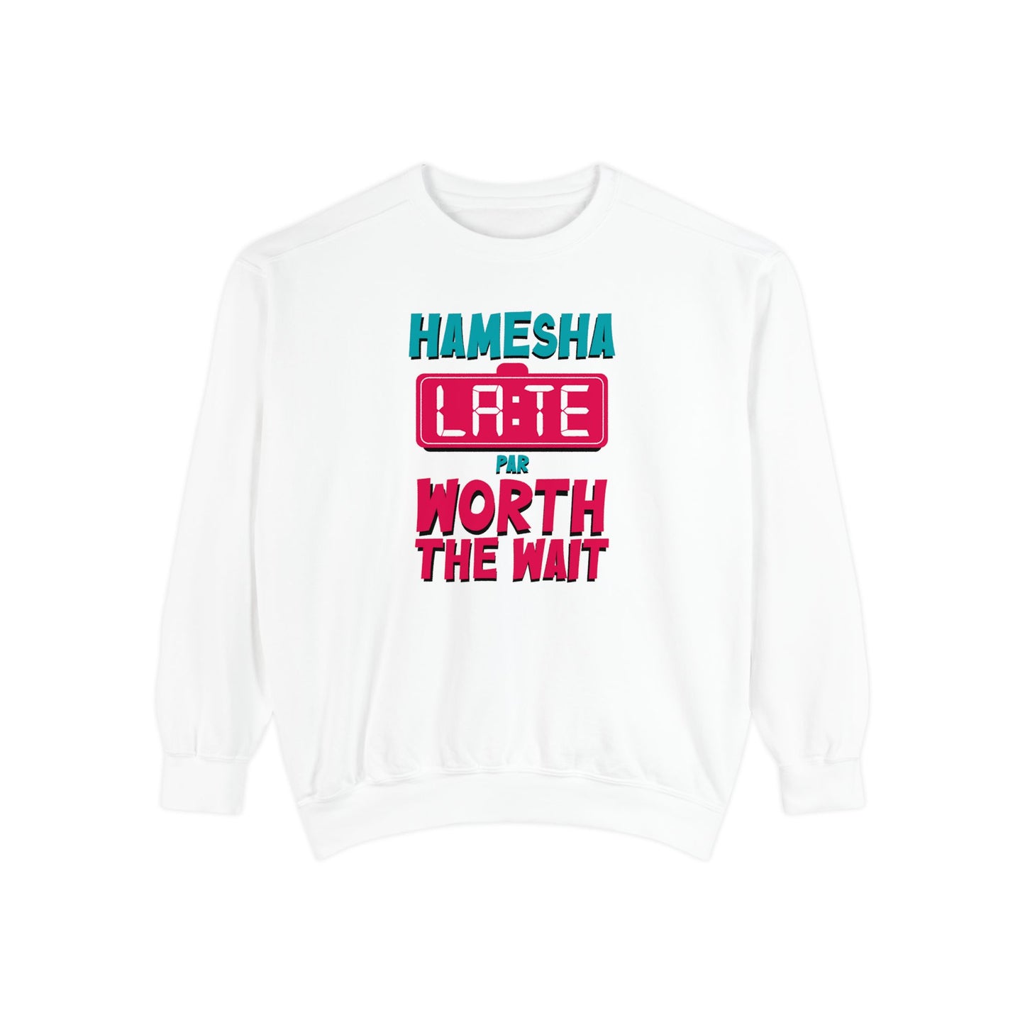 Hamesha Late Garment-Dyed Sweatshirt