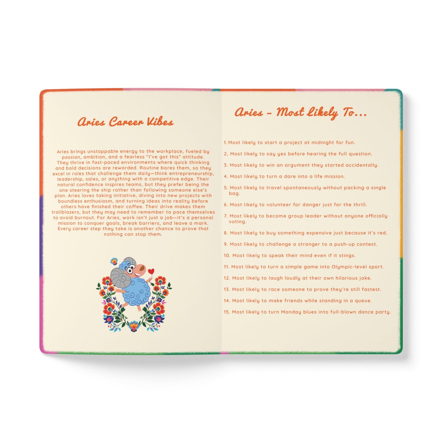 ARIES Softcover Journal