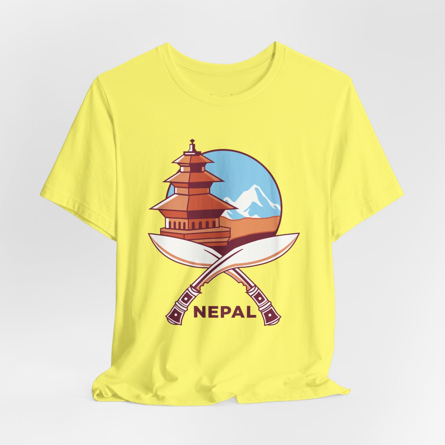 Nepal Graphic T-shirt - Currycature ๐บ๐ธ
