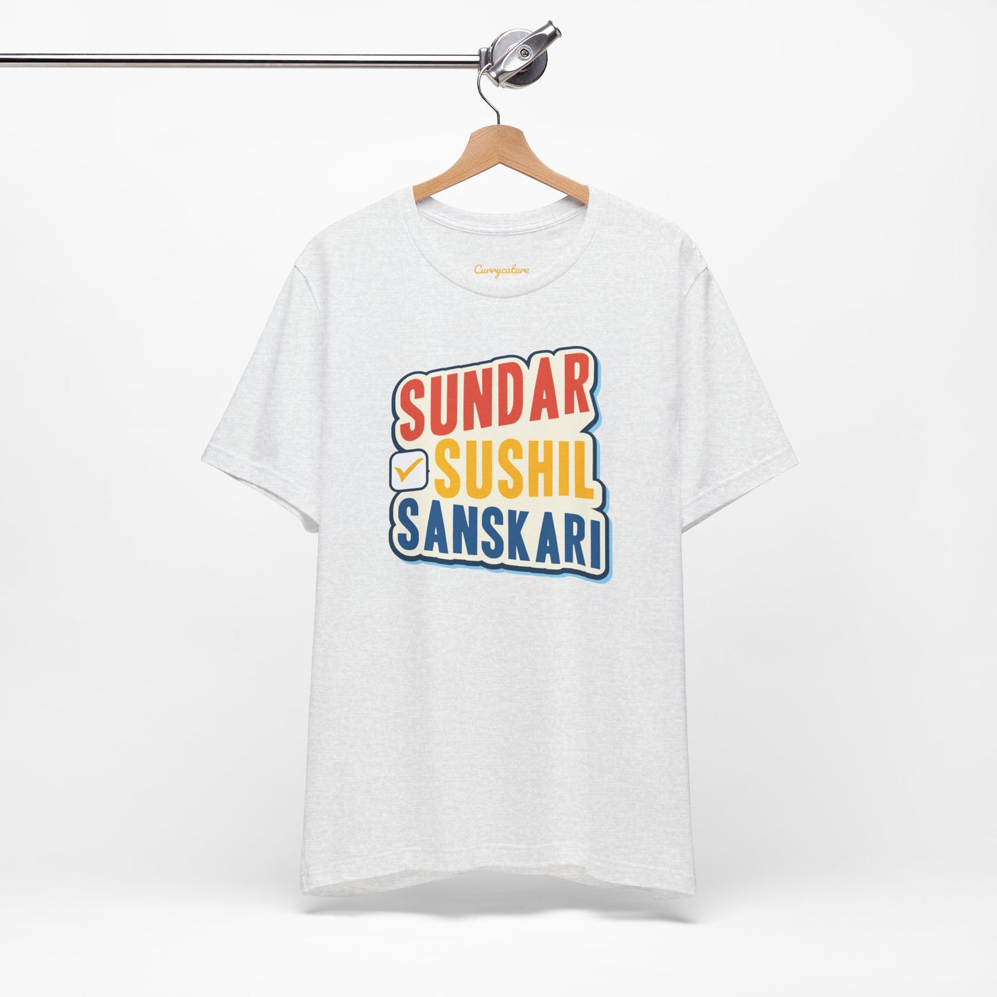 Sundar Sushil Sanskari Graphic T-shirt